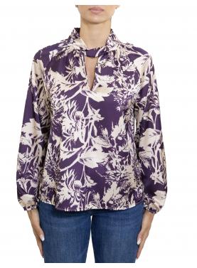 Casacca con scollo a V alla coreana